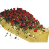 Coffin Spray Red Roses